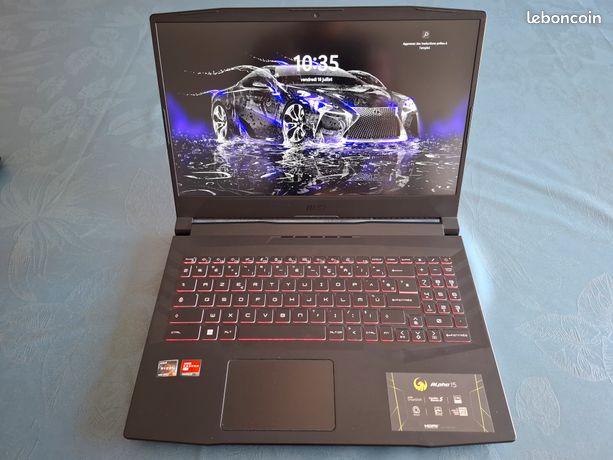 Ordinateur portable MSI Alpha 15 B5EEK-214XFR