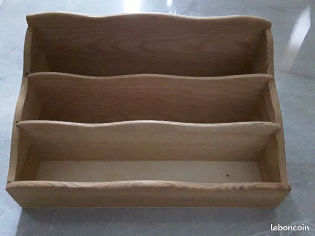 Organisateur de bureau en bois