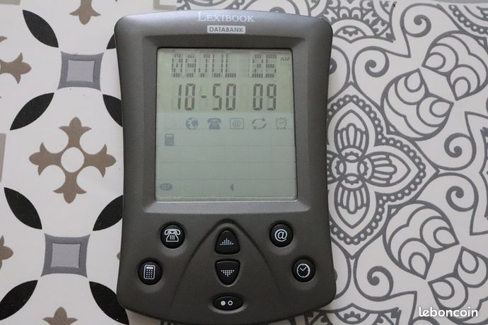 Organisateur electronique de poche