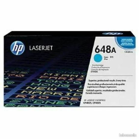Original hp laserjet 648a ce261a cyan