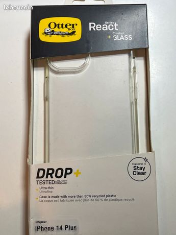 OtterBox React coque de protection + verre trempé pour iPhone 14 Plus