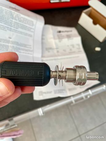 Outil de crochetage tubulaire avancé à 8 broches en acier inoxydable