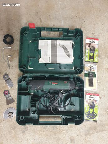Outil multifonction bosch PMF 190 E avec lames
