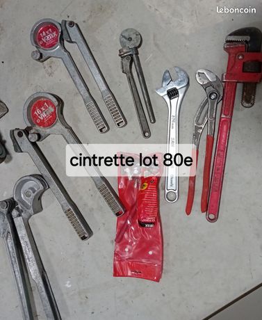 Outil plomberie en lot