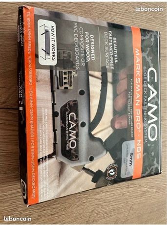 Outil pose lame terrasse