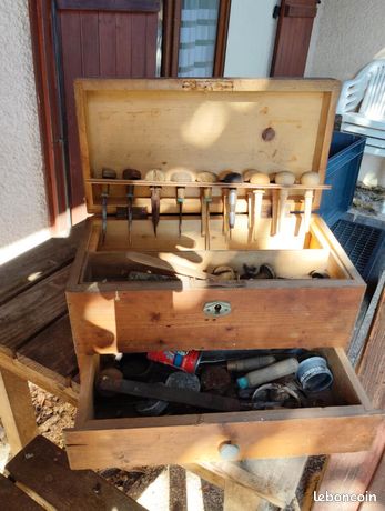 Outils de graveur poinçonneur anciens