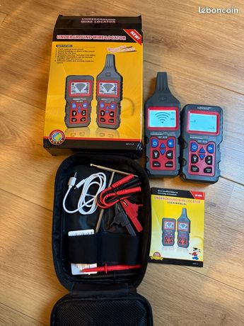 OYAFA NF 826 détecteur de câble souterrain Locator Wire Tracker Detector, détecteur de fil de tuyauterie murale et souterraine