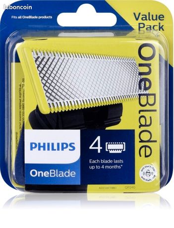 Pack 4 lames Philips Oneblade