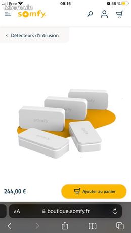 Pack 5 détecteurs IntelliTag Somfy