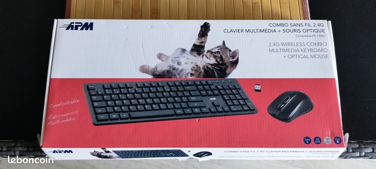 Pack clavier souris sans fil