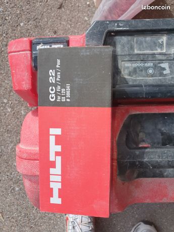 Pack clous GX120 HILTI 14-17-20mm + gaz GC22