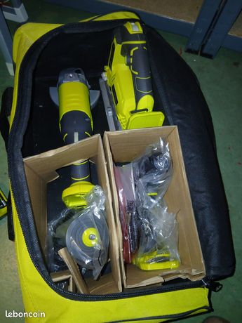 Pack de 3 outils RYOBI 18 V One + avec Batteries et chargeur
