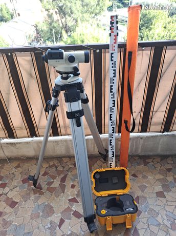 Pack niveau optique de chantier