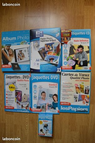 Pack papier Photos CD DVD