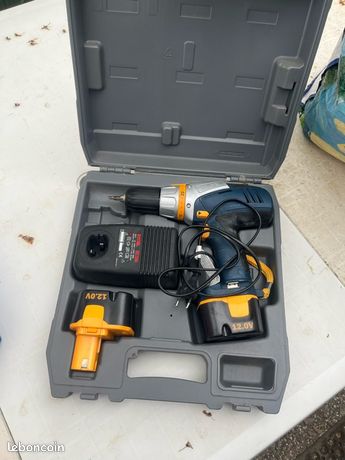 Pack ryobi perceuse cmd 1202 chargeur et batterie