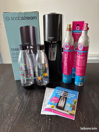 Pack Sodastream machine à eau pétillante