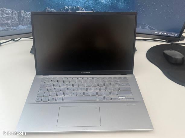 Pack télétravail complet – PC Asus Vivobook R424DA + écran Asus 24" Full HD