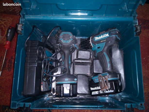 Pack Visseuse à choc makita + batterie