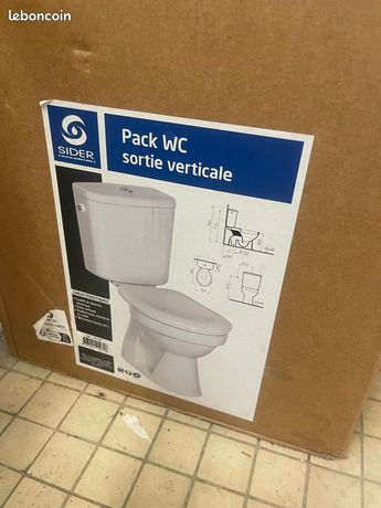 Pack wc sortie verticale
