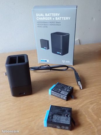 Pack batteries Gopro Hero 8 Black