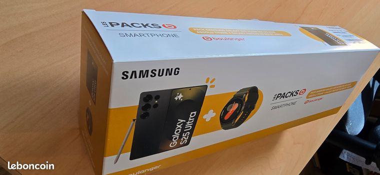 PACK SAMSUNG S25 ULTRA 256 Go + GALAXY WATCH7