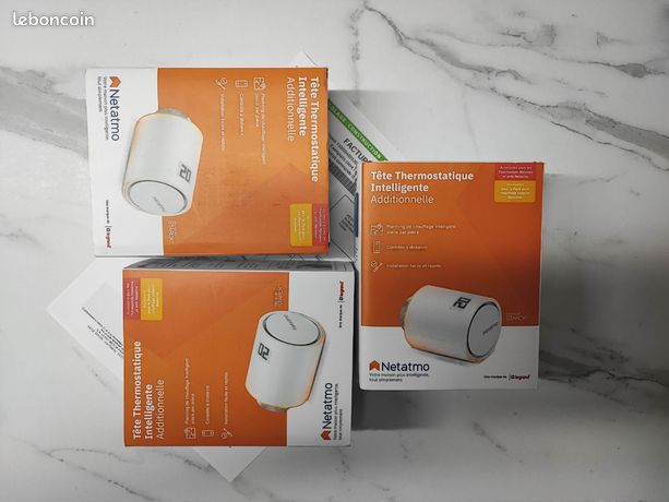 Pack Têtes Thermostatiques intelligentes connectées Netatmo