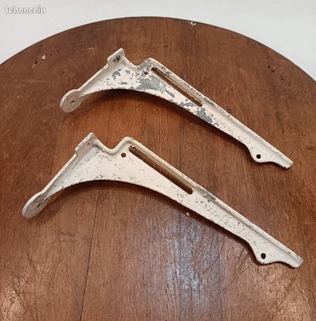 Paire Consoles Alu 280mm