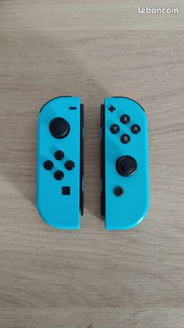 Paire de Joy-con bleus