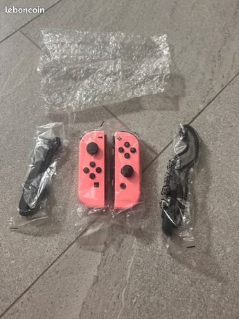 Paire de manettes Joy-Con Rose pastel