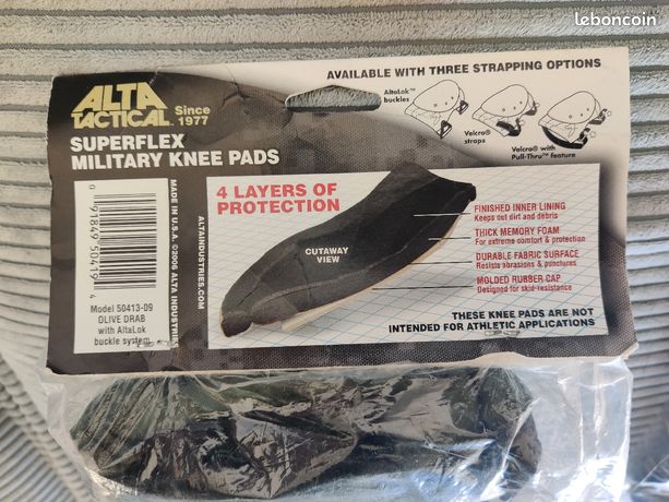 Paire de protection genoux adulte NEUVE