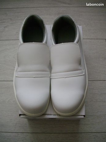 Paire de sabot de cuisine NEUF professionel restauration REBORN SAFETY pointure taille 43 made in France chaussure fabrication française