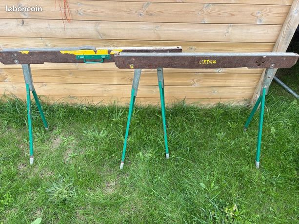 Paire de tréteaux Macc pliable