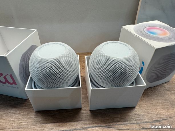 Paire HomePod mini blanc excellent état