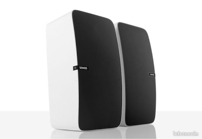Paire de sonos Five, Play, Five et caisson sonos Sub