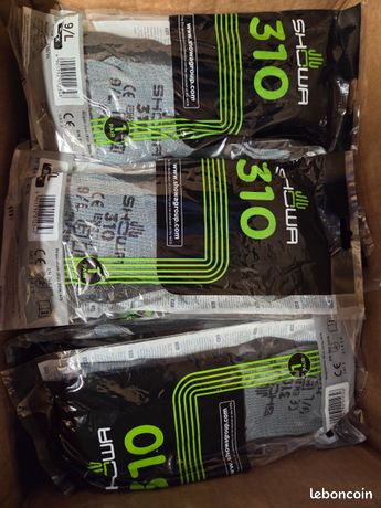 Paires de gants de travail