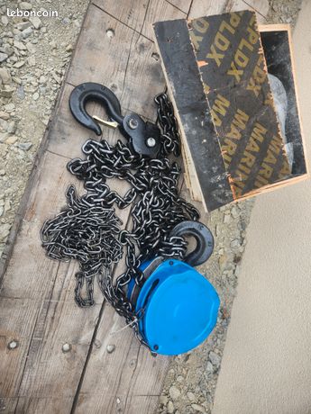 Palan 3 tonnes à chaine de 3 mètres