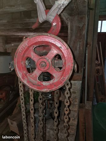 Palan à chaîne 1000 Kg