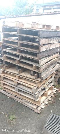 Palette tole piquet bois