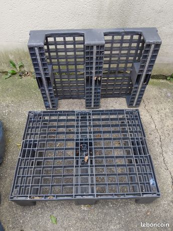 Palettes renforcée plastique acier