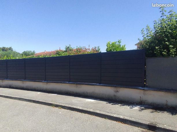 Palissade aluminium déstockage exceptionnel