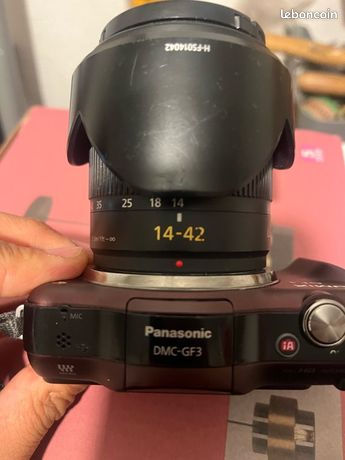 Panasonic DMC GF3 + objectif
