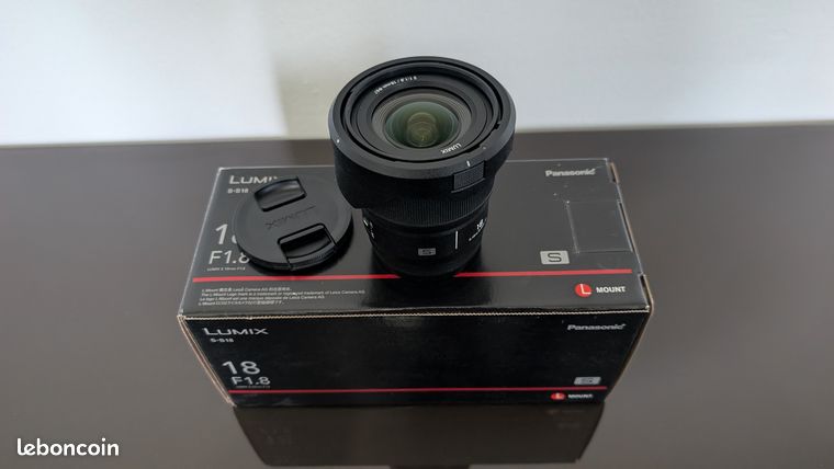 Panasonic Lumix S 18mm F1.8 | Objectif à focale Fixe Plein Format S-S18