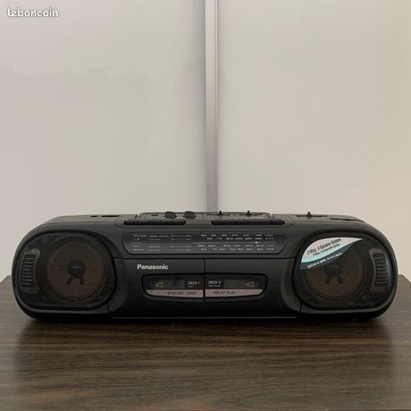 PANASONIC Poste Radio / Double Cassette Vintage