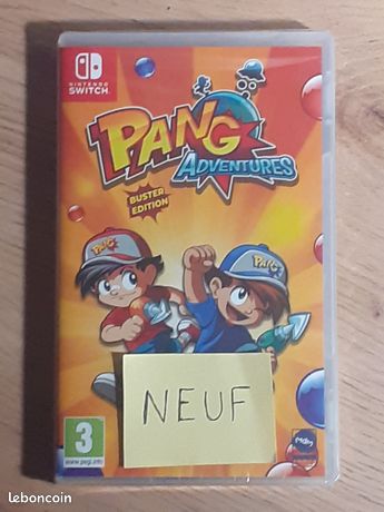 Pang adventures buster édition switch SOUS BLISTER