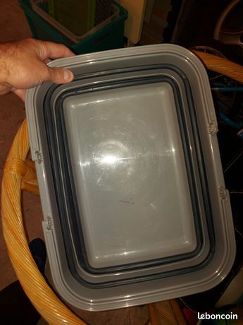 Panier à linge pliant