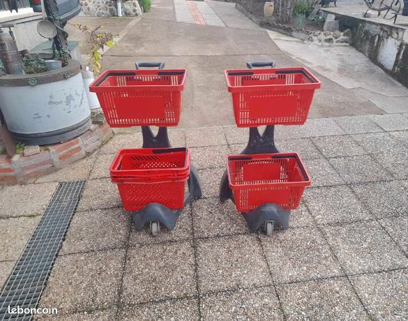 Paniers et Chariot porte paniers