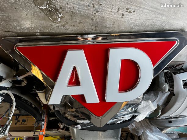 Panneau AD Enseigne garage lumineuse AD