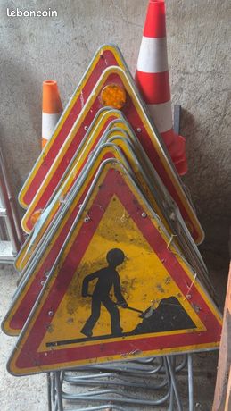 Panneau de chantier