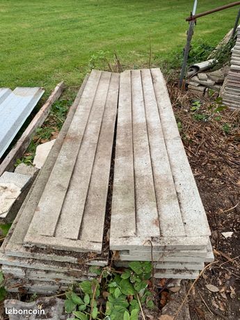 Panneau de clôture ciment