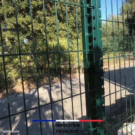 Panneau Grillage Noir Décoratif - Déstockage Qualité Pro